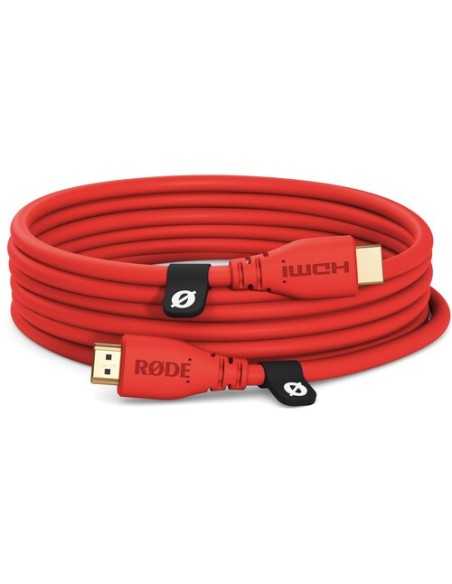 Rode Cavo HDMI 2.0 da 3 m (colore Rosso)