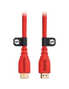 Rode Cavo HDMI 2.0 da 3 m (colore Rosso) 2