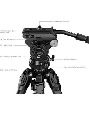 SmallRig x Potato Jet TRIBEX Hydraulic Carbon...