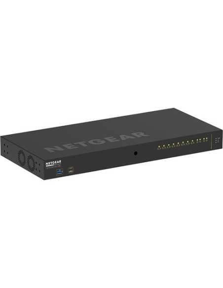 Netgear AV Line M4250 GSM4212P 8-Port Gigabit PoE+ Compliant Managed AV Switch with SFP (125W)