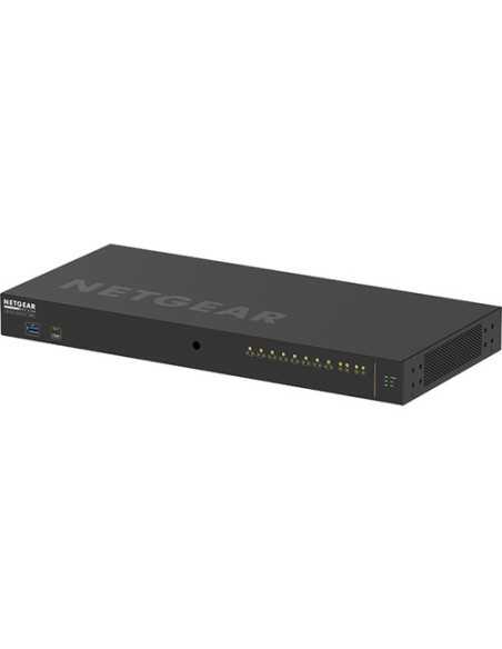 Netgear AV Line M4250 GSM4212P 8-Port Gigabit PoE+ Compliant Managed AV Switch with SFP (125W)