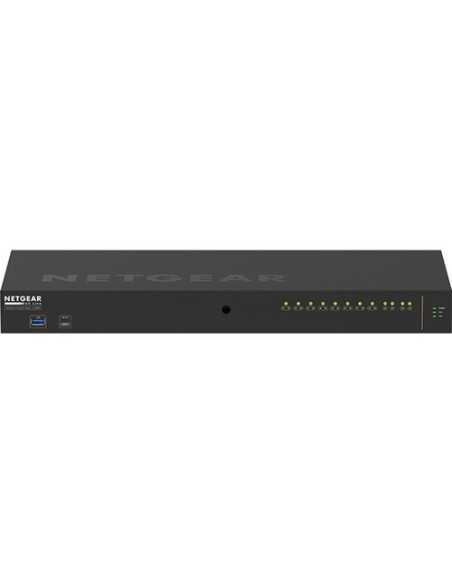 Netgear AV Line M4250 GSM4212P 8-Port Gigabit PoE+ Compliant Managed AV Switch with SFP (125W)