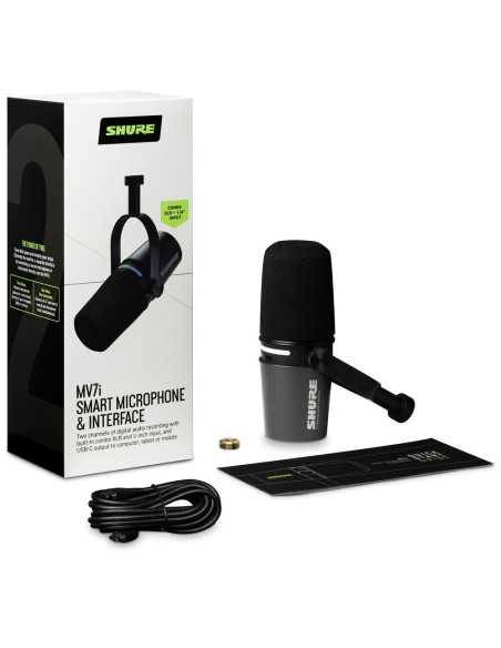 Shure MV7i Smart Microphone + Interface