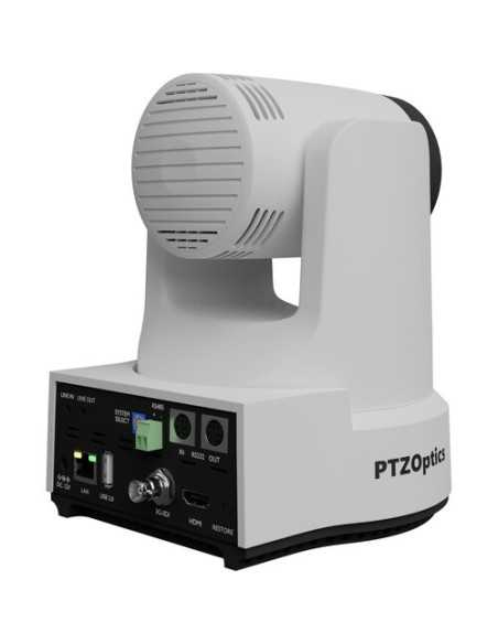PTZOptics Link 4K SDI/HDMI/USB/IP PTZ Camera with 20x Optical Zoom (White)