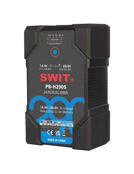 SWIT PB-H290S 290Wh Bi-voltage Battery Pack (V-Mount)