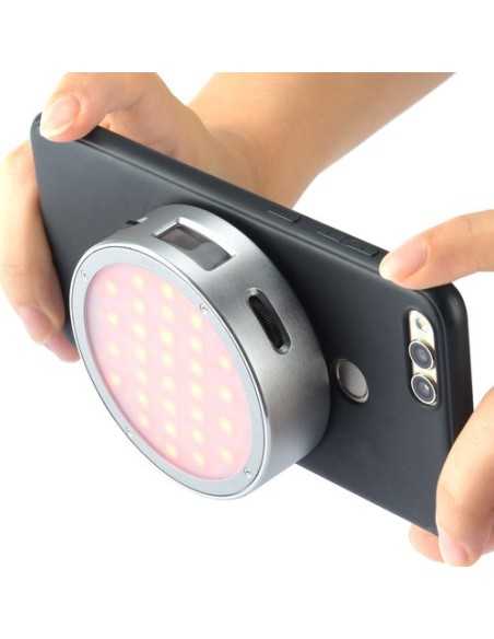 Godox mini Led RGB tondo Silver