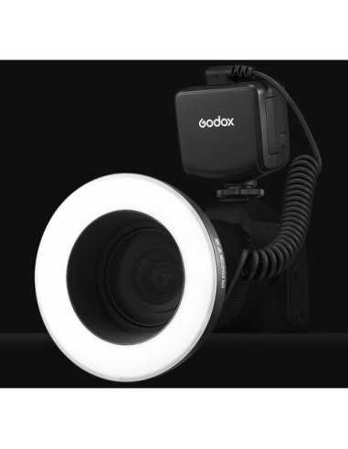 Godox Ring LED con adattatori ottiche