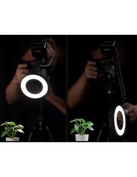 Godox Ring LED con adattatori ottiche