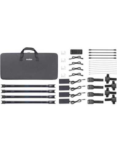 Godox Kit 4 illuminatori RGB TL60 DMX