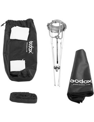 Godox Softbox ad ombrello octa 120 cm con griglia