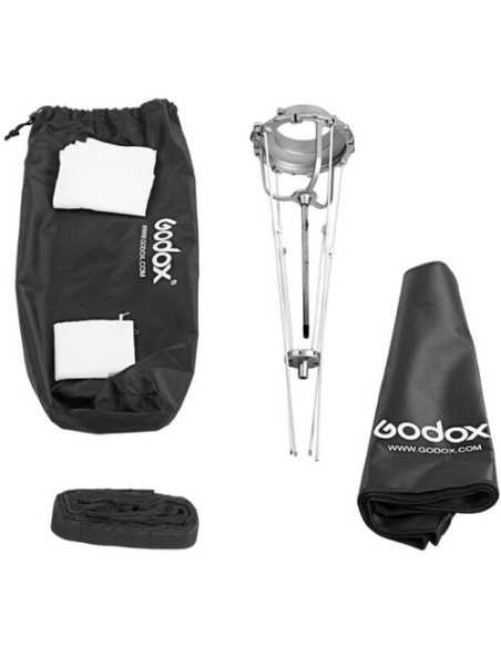 Godox Softbox ad ombrello octa 120 cm con griglia