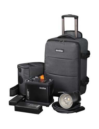 Godox kit flash AD1200 PRO con batteria esterna
