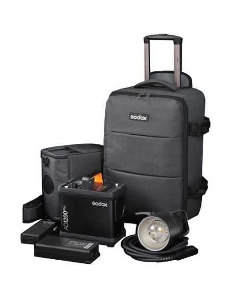 Godox kit flash AD1200 PRO con batteria esterna