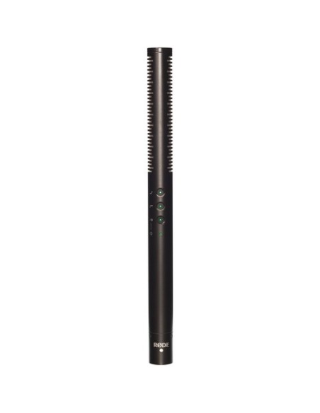 Rode NTG4+ Shotgun Microphone with Digital Switches and Built-In Rechargeable Battery Rode NTG4+ Shotgun Microphone with Digital Switches and Built-In Rechargeable Battery