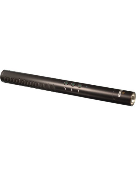 Rode NTG4 Shotgun Microfono con interruttori digitali