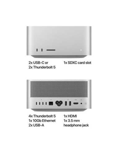 Apple Mac Studio Apple M3 Ultra chip con...