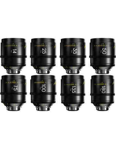 DZOFilm Arles14/21/25/35/50/75/100/135mm FF/VV Prime Cine Lens (PL mount,meter)