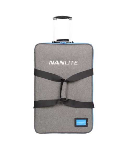 Nanlite FC-500B 2-Light Trolley Case Kit con Light Stand