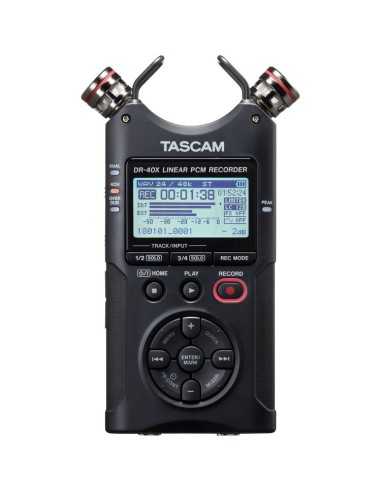 TASCAM DR-40X 4-Channel / 4-Track Portable...