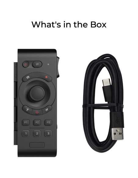 OBSBOT Smart Remote Controller con cavo di ricarica USB per la telecamera PTZ di coda