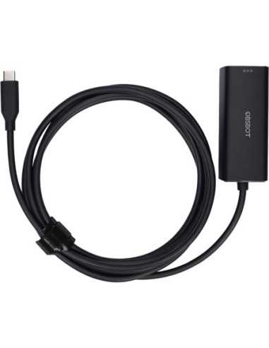 OBSBOT USB-C to Ethernet PoE Adapter