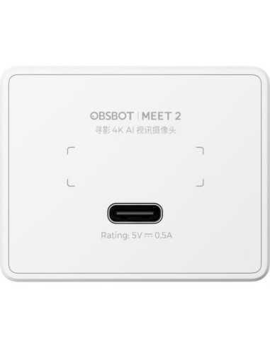 OBSBOT Meet 2 4K Webcam (Cloud White)