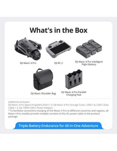 DJI Mavic 4 Pro Fly More Combo (DJI RC 2)