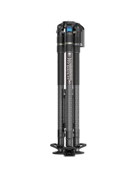 Sirui Treppiede SVS75 Rapid-System in fibra di carbonio con testa fluida SVH15 (75 mm)