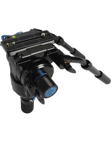 Sirui Treppiede SVS75 Rapid-System in fibra di carbonio con testa fluida SVH15 (75 mm)