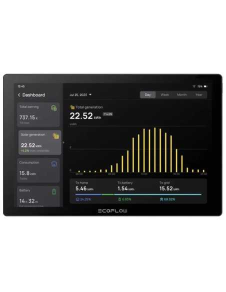 EcoFlow PowerInsight Monitor e gestore dell'energia per la casa intelligente (EU)
