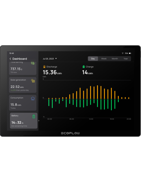 EcoFlow PowerInsight Monitor e gestore dell'energia per la casa intelligente (EU)