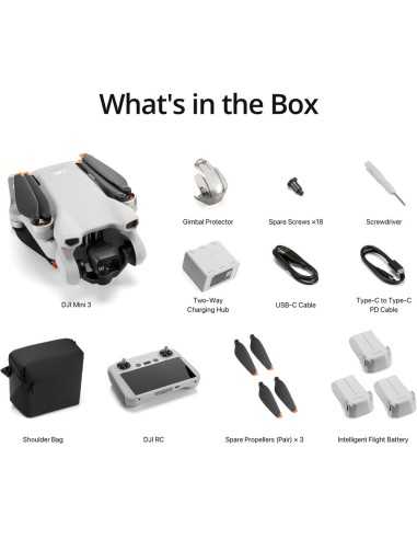 DJI Mini 3 Fly More Combo (DJI RC) (EU)