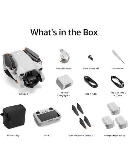 DJI Mini 3 Fly More Combo (DJI RC) (EU)