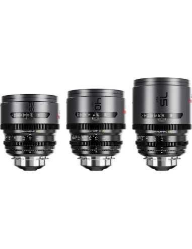 DZOFilm 2x anamorphic Prime A set 28/40/75mm...
