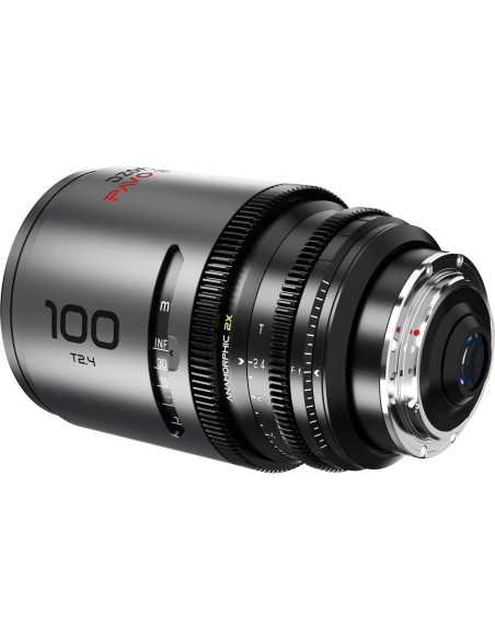 DZOFilm 2x anamorphic Prime B set 32/55/100mm T2.1 -Rivestimento Blu- Attacco PL e EF (metri)