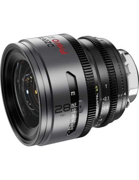 DZOFilm 2x anamorphic Prime 28mm T2.1-Neutral Coating- PL&EF mount (meter)