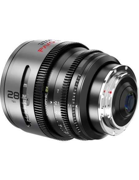 DZOFilm 2x anamorphic Prime 28mm T2.1-Neutral Coating- PL&EF mount (meter)