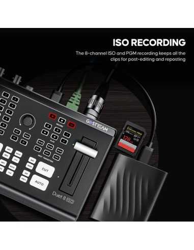 Osee GoStream Duet 8 ISO 8-Channel Video...