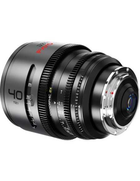 DZOFilm 2x anamorphic Prime 40mm T2.1-Rivestimento Neutro- Attacco PL e EF (metri)