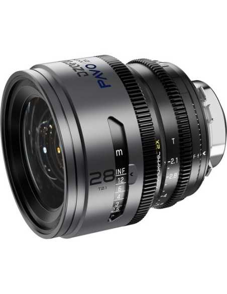 DZOFilm 2x anamorphic Prime 28mm T2.1-Blue Coating- PL&EF mount (meter)