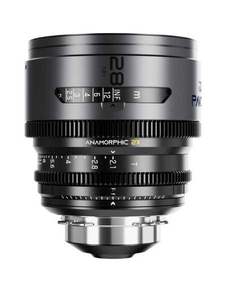 DZOFilm 2x anamorphic Prime 28mm T2.1-Blue Coating- PL&EF mount (meter)