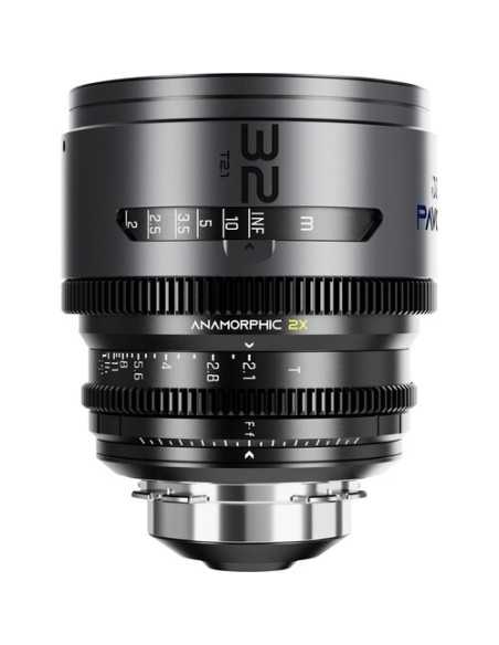 DZOFilm 2x anamorphic Prime 32mm T2.1-Blue Coating- PL&EF mount (meter)