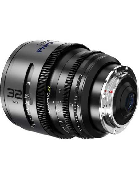 DZOFilm 2x anamorphic Prime 32mm T2.1-Blue Coating- PL&EF mount (meter)