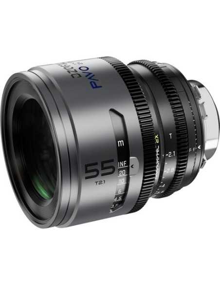 DZOFilm 2x anamorphic Prime 55mm T2.1-Blue Coating- PL&EF mount (meter)