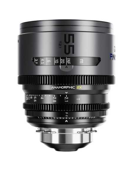 DZOFilm 2x anamorphic Prime 55mm T2.1-Blue Coating- PL&EF mount (meter)