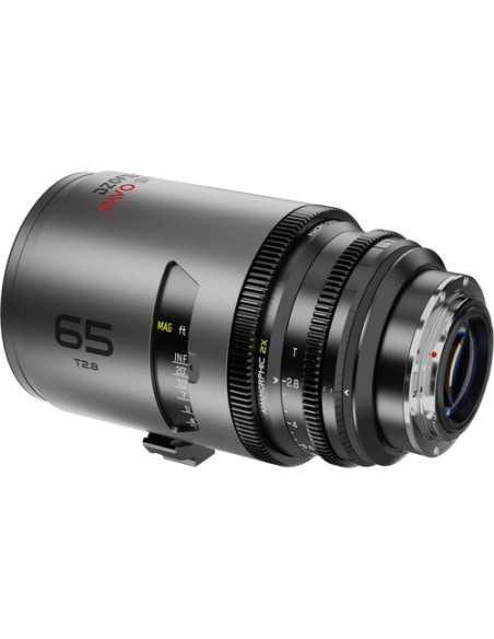 DZOFilm 2x anamorphic Prime Macro 65mm T2.8-Rivestimento neutro- Attacco PL e EF (metri)