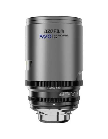 DZOFilm 2x anamorphic Prime Macro 65mm T2.8-Rivestimento Blu- Attacco PL e EF (metri)