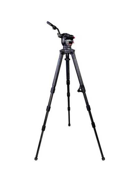 Cartoni FOCUS 10 3-St CF StabilO (Testa HF1000, treppiede T640/C1, sacca C103)