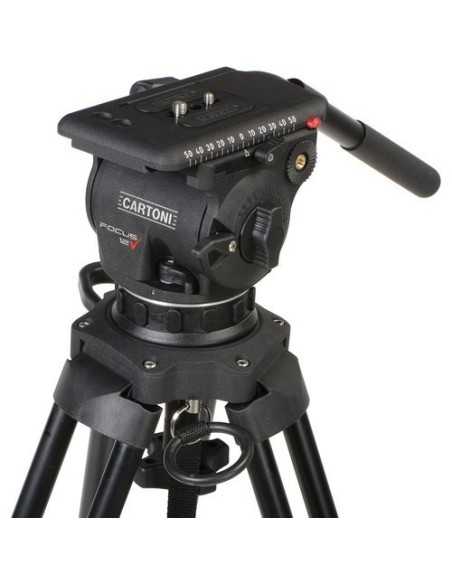 Cartoni FOCUS 12 2-St CF Smart Stop SDS (Testa HF1200, treppiede T728/2C, sacca C928/2)