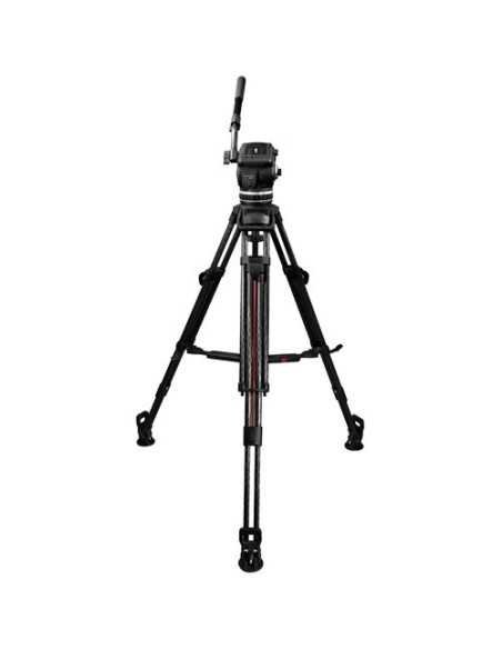 Cartoni FOCUS 18 2-St Alu Smart Stop SDS (Testa HF1800, treppiede T728/2, sacca C928/2)